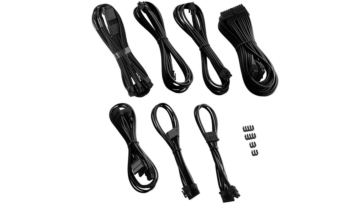 CableMod Pro ModMesh 12VHPWR Cable Kit for Corsair Czarny Kable